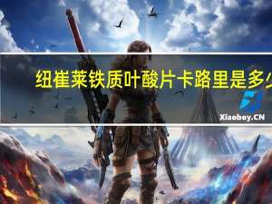 纽崔莱 铁质叶酸片卡路里是多少