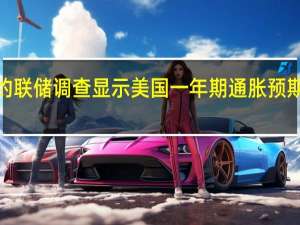 纽约联储调查显示美国一年期通胀预期上升至3.7%之前为3.6%三年期通胀预期从2.8%上升至3.0%
