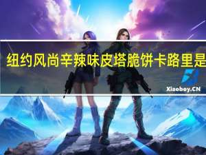 纽约风尚 辛辣味皮塔脆饼卡路里是多少