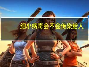 细小病毒会不会传染给人（细小病毒会传染人）
