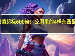 细菌超标600倍！公厕里的4样东西最好别碰：不是马桶