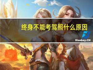 终身不能考驾照什么原因