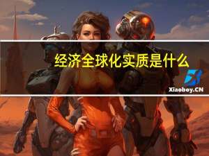 经济全球化实质是什么