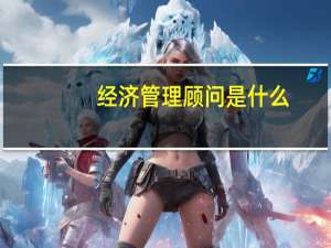 经济管理顾问是什么