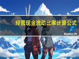 经营现金流动比率计算公式