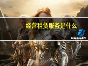 经营租赁服务是什么