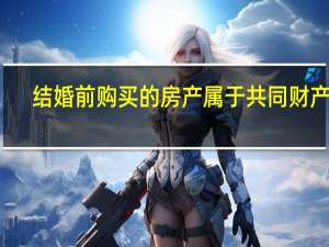 结婚前购买的房产属于共同财产吗