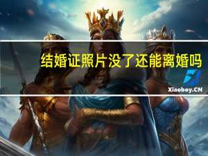 结婚证照片没了还能离婚吗