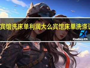 给宾馆洗床单利润大么 宾馆床单洗涤设备价格