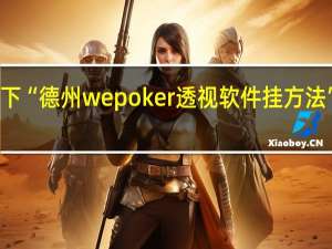 给您科普一下“德州wepoker透视软件挂方法”原来真可以开挂