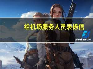 给机场服务人员表扬信