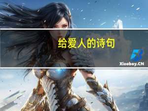 给爱人的诗句