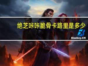 绝芝 咔咔脆骨卡路里是多少