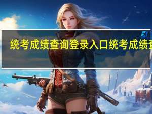 统考成绩查询登录入口统考成绩查询