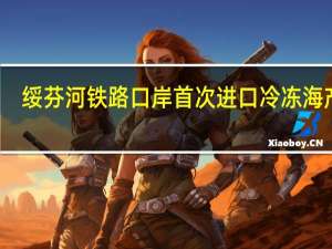 绥芬河铁路口岸首次进口冷冻海产品