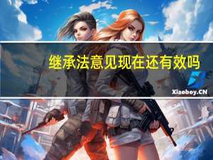 继承法意见现在还有效吗（继承法意见）