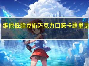 维他 低脂豆奶巧克力口味卡路里是多少