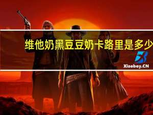 维他 奶黑豆豆奶卡路里是多少