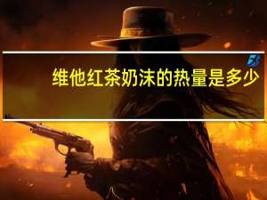 维他 红茶奶沫的热量是多少