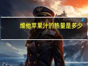 维他 苹果汁的热量是多少