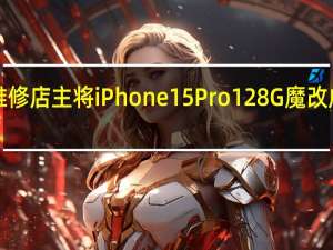 维修店主将iPhone 15 Pro 128G魔改成512G：暴省2000多元