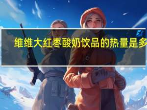 维维 大红枣酸奶饮品的热量是多少