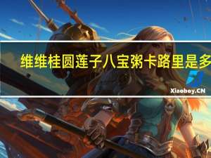 维维 桂圆莲子八宝粥卡路里是多少