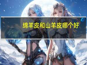 绵羊皮和山羊皮哪个好