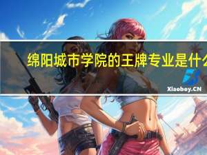 绵阳城市学院的王牌专业是什么