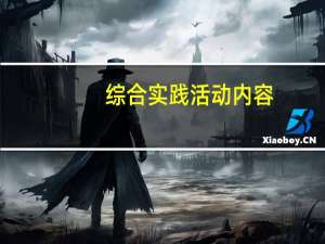 综合实践活动内容