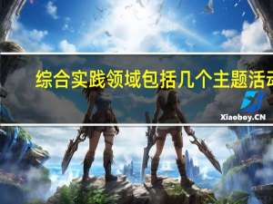 综合实践领域包括几个主题活动
