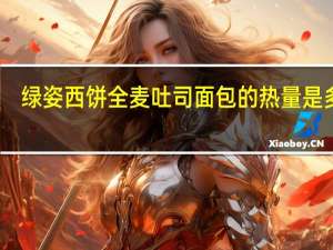 绿姿 西饼全麦吐司面包的热量是多少