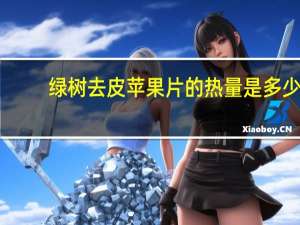 绿树 去皮苹果片的热量是多少