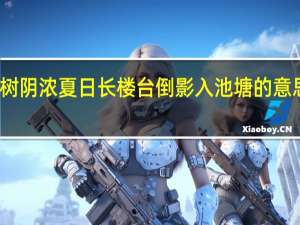 绿树阴浓夏日长楼台倒影入池塘的意思是什么（绿树阴浓夏日长）