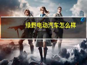 绿野电动汽车怎么样