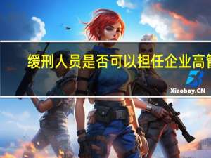 缓刑人员是否可以担任企业高管