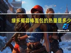 缘多 椰蓉棒面包的热量是多少