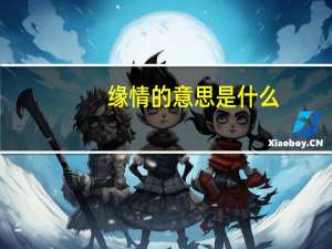 缘情的意思是什么