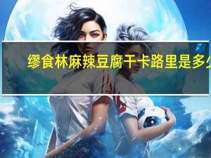 缪食林 麻辣豆腐干卡路里是多少