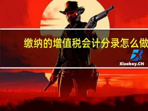 缴纳的增值税会计分录怎么做