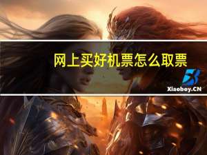 网上买好机票怎么取票