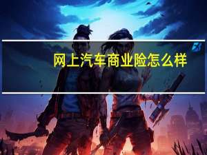 网上汽车商业险怎么样