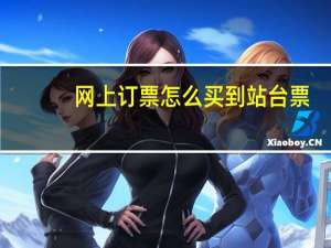 网上订票怎么买到站台票（网上订票怎么付款）