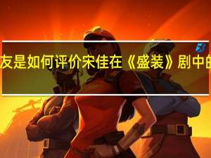 网友是如何评价宋佳在《盛装》剧中的表现的