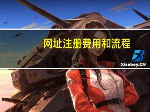 网址注册费用和流程（网址注册申请）