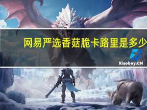 网易严选 香菇脆卡路里是多少