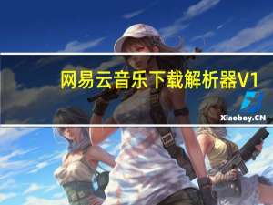 网易云音乐下载解析器 V1.0 绿色免费版（网易云音乐下载解析器 V1.0 绿色免费版功能简介）