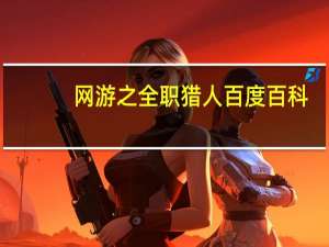 网游之全职猎人百度百科（网游之全职猎人）