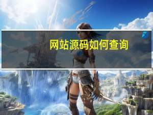 网站源码如何查询