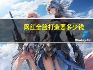 网红全脸打造要多少钱，整容大概需要多少钱